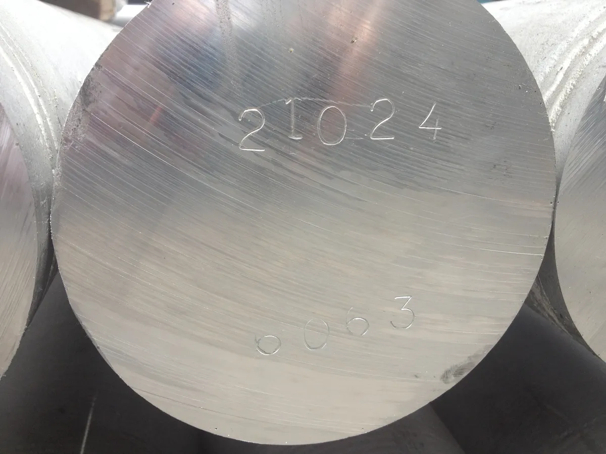 Barra para extrusión de 7" - Aluminio aleación 6063