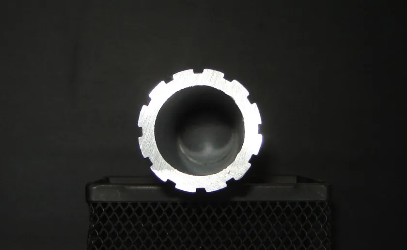 Tubo Roldana de Aluminio