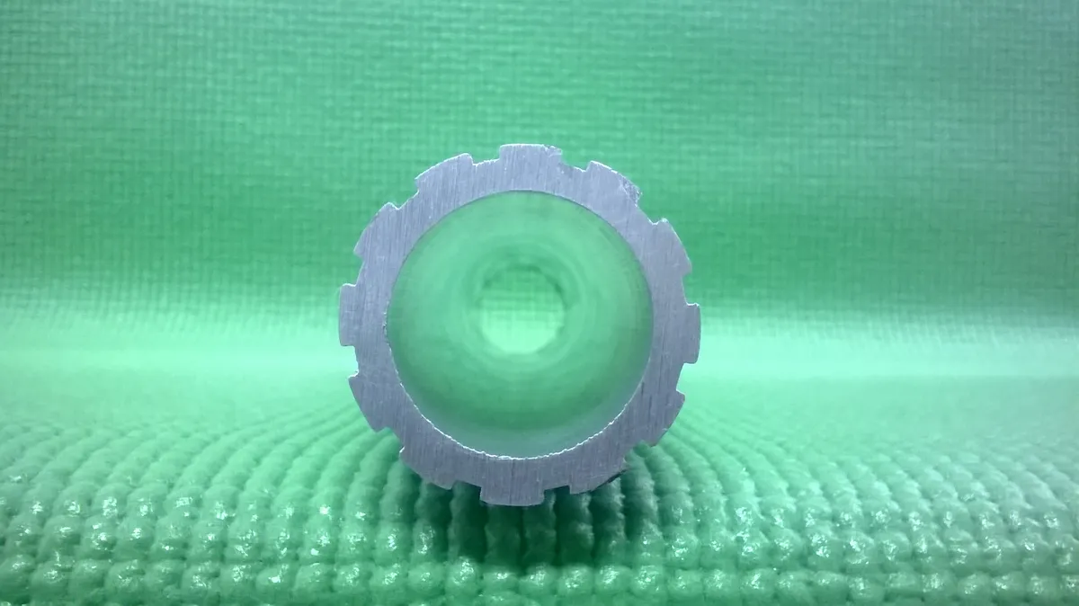 Tubo Roldana de Aluminio — 1